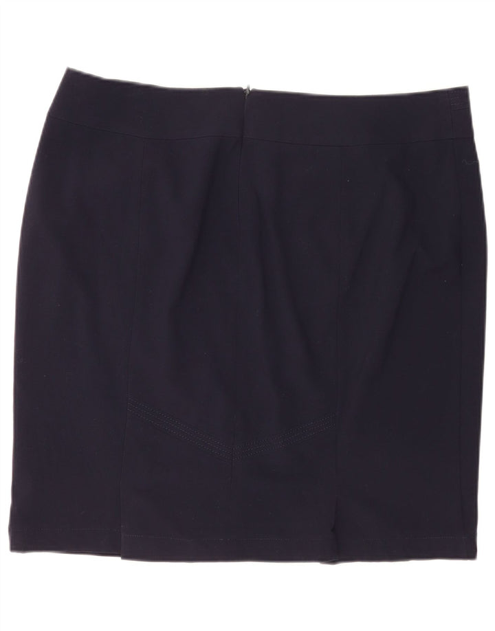 Marks & Spencer Damska spódniczka mini UK 20 2XL W40 Granatowa, poliester