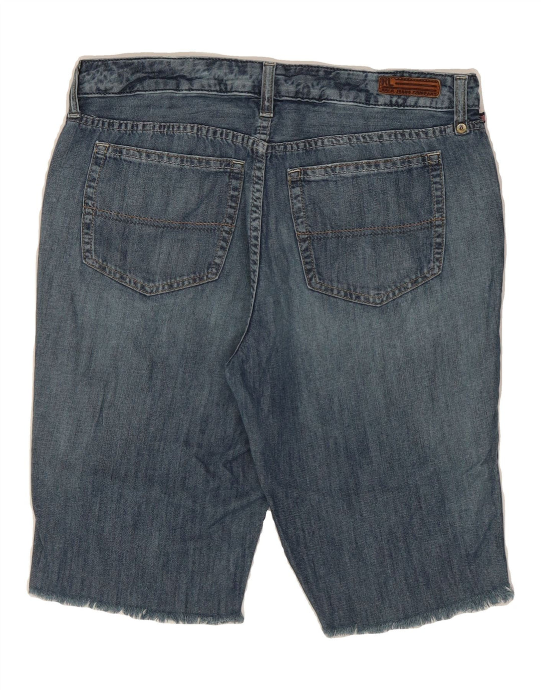 POLO RALPH LAUREN Womens Bermuda Denim Shorts W30 Medium Blue Vintage Polo Ralph Lauren and Second-Hand Polo Ralph Lauren from Messina Hembry 