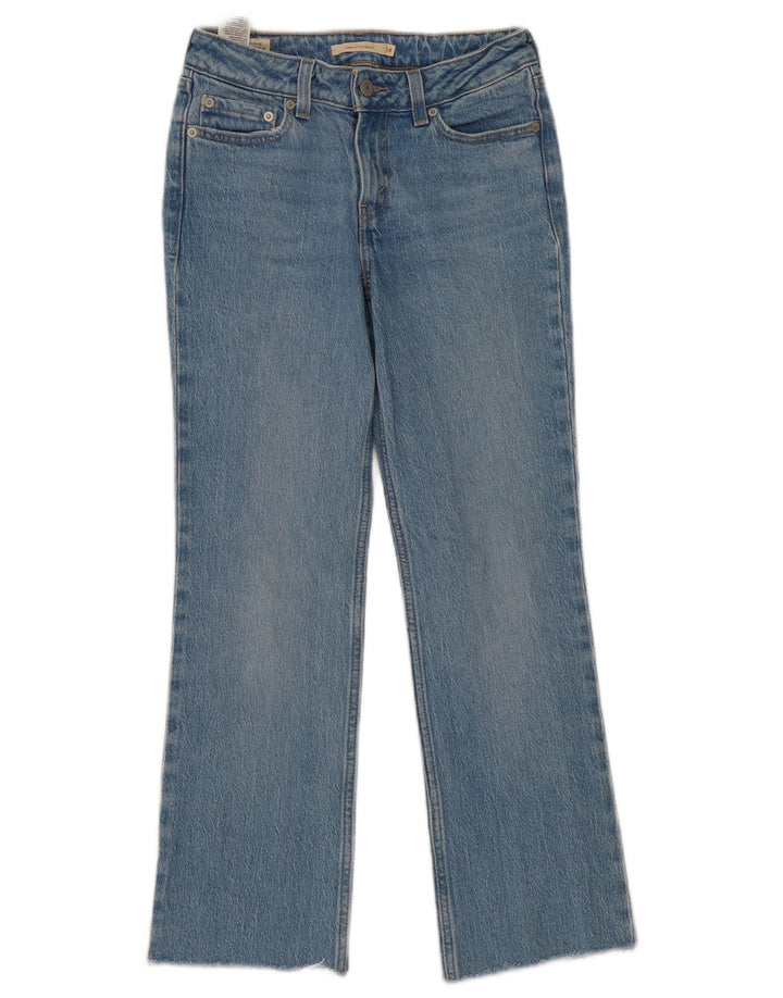 Damskie dżinsy Levi's Bootcut W24 L26 niebieska bawełna