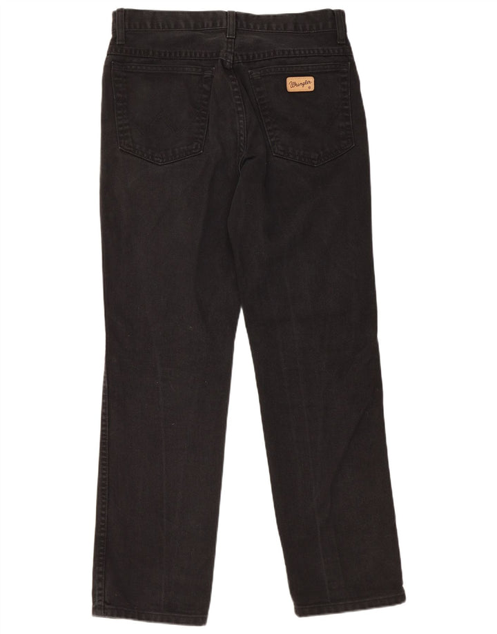 Męskie jeansy Wrangler Texas Straight W32 L30, czarne, bawełniane