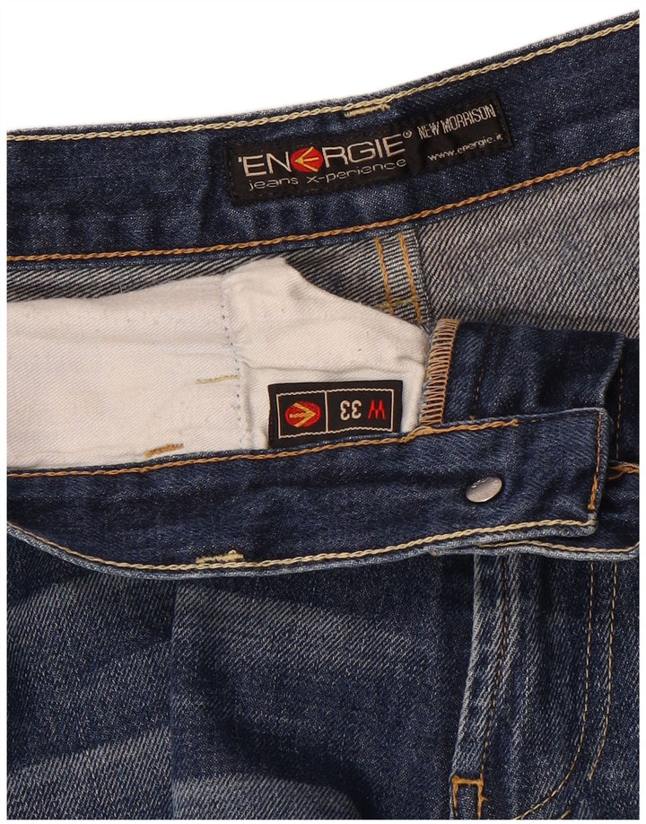 Męskie dżinsy Energie New Morrison Bootcut W33 L32 Niebieski klasyczny