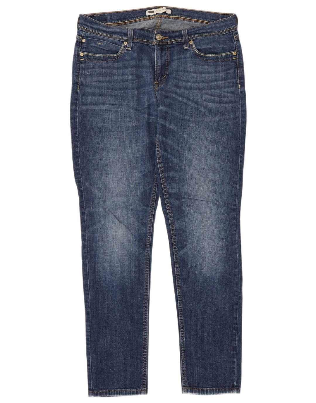 Damskie jeansy Levi's 524 Super Low Slim W32 L31 Niebieskie