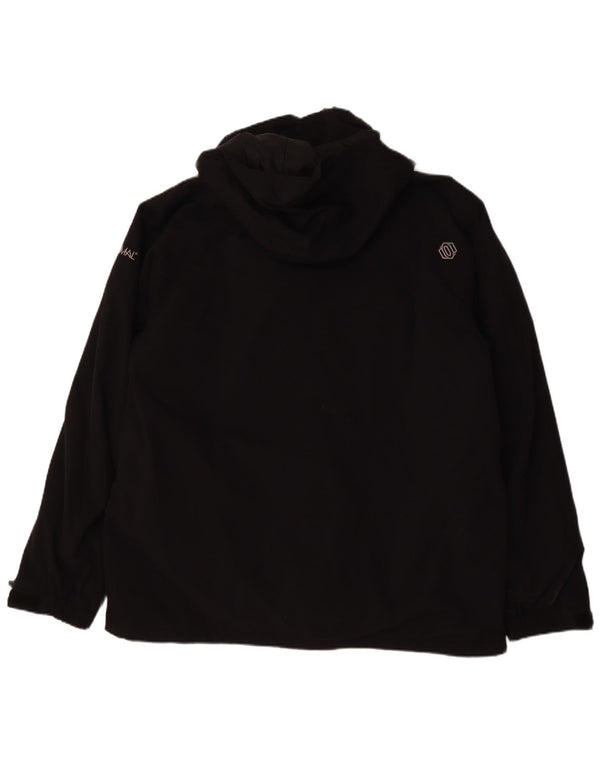 Męska kurtka z kapturem Animal UK 42 XL, czarny nylon