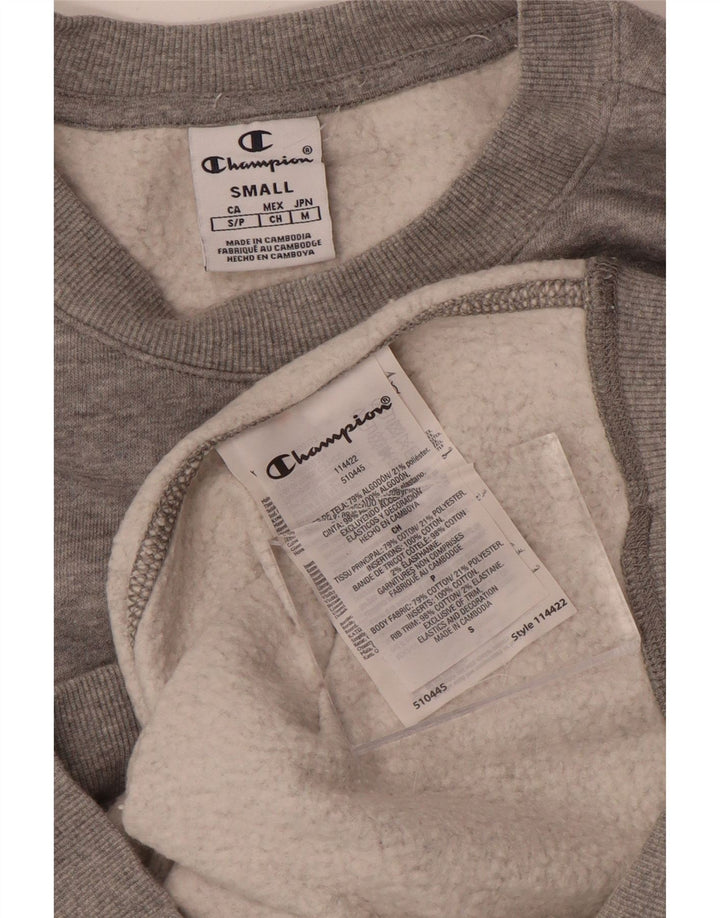 Sweter damski Champion UK 10 Small, szary, bawełniany