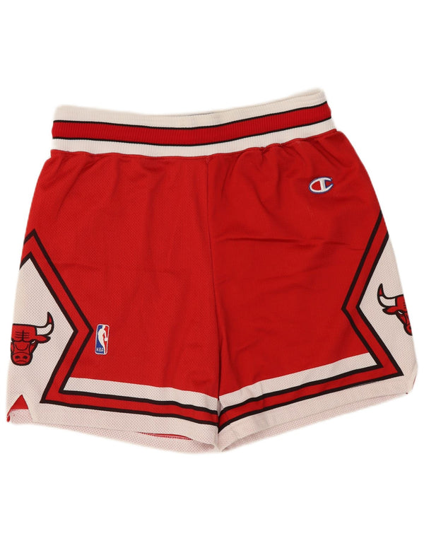 Męskie spodenki sportowe Champion Chicago Bulls Graphic, małe, czerwone, z blokami kolorów
