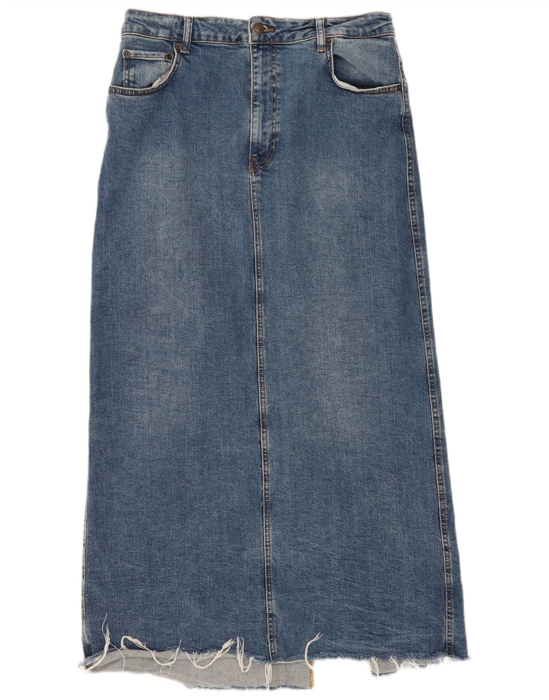 Spódnica dżinsowa damska Zara XL W32 niebieska