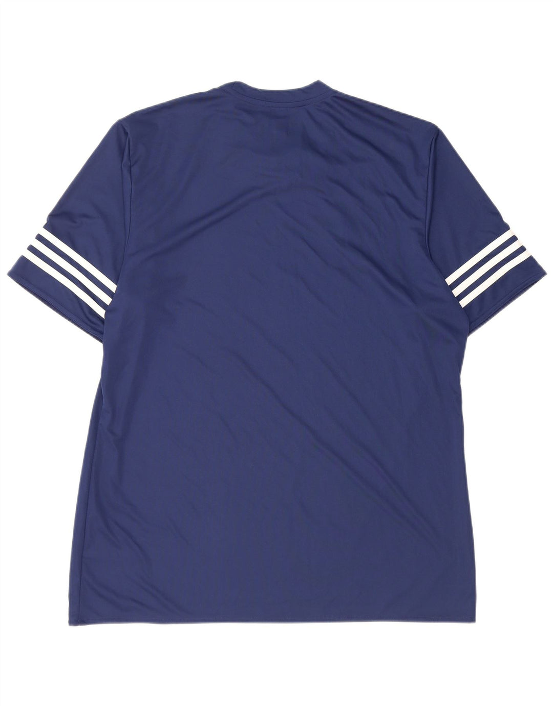 Adidas Męski T-shirt Climalite Top XL Granatowy Poliester