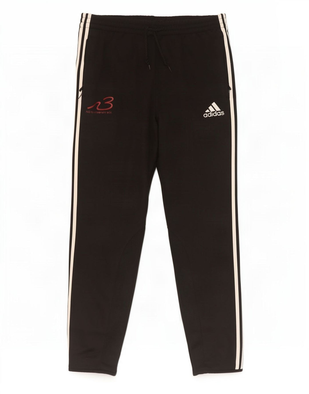 Męskie spodnie dresowe Adidas Climacool Graphic, duże, czarne, poliestrowe