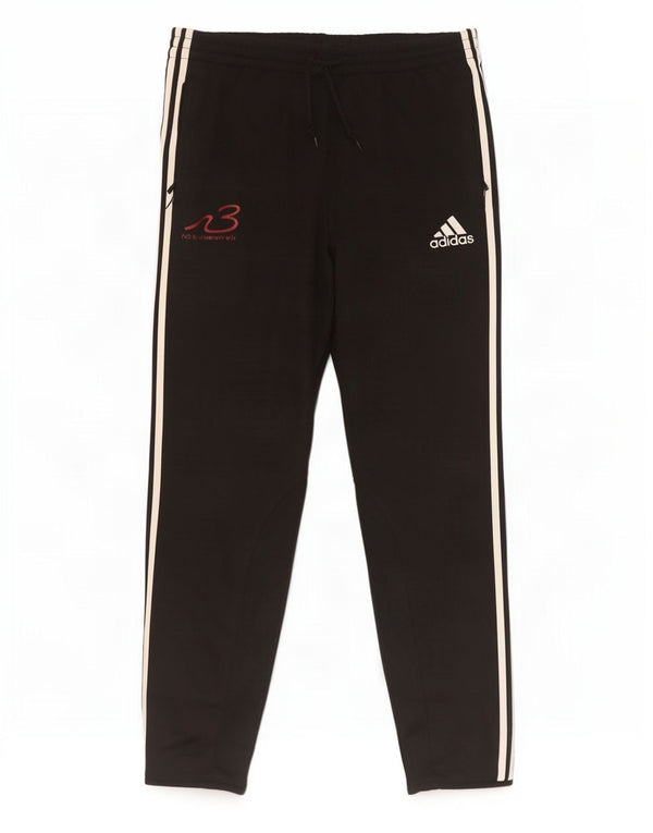 Męskie spodnie dresowe Adidas Climacool Graphic, duże, czarne, poliestrowe
