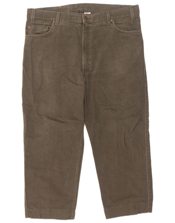 Męskie jeansy o swobodnym kroju Levi's W40 L25, bawełna khaki