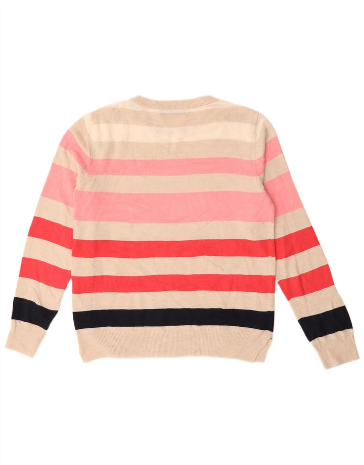 Marks & Spencer Damski sweter z okrągłym dekoltem, UK 10, mały, wielokolorowy