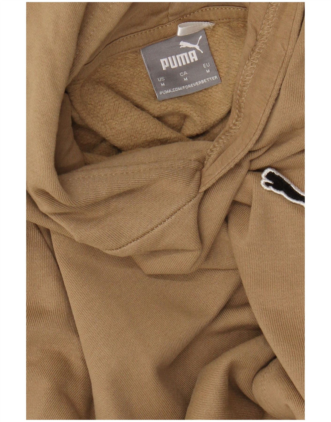 Męski sweter z kapturem PUMA, średni beż