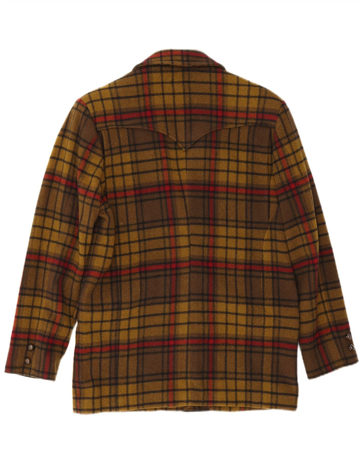 Damska marynarka oversize Banana Republic zapinana na 3 guziki, UK 6 XS, khaki w kratkę