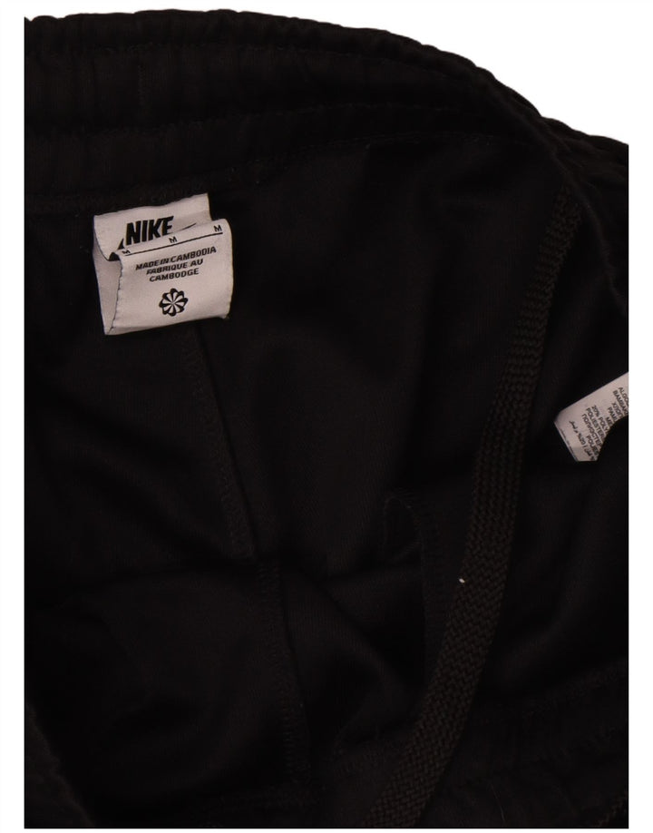 Męskie spodnie dresowe Nike Graphic Cargo Joggers, średnia czarna bawełna