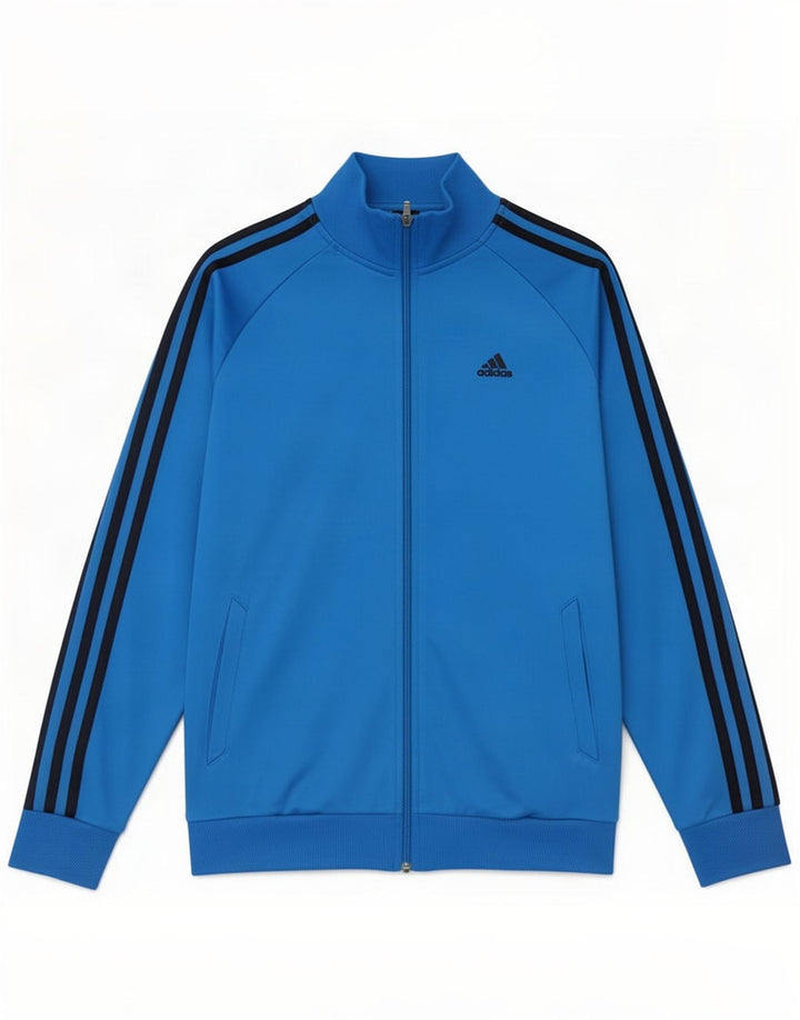 Adidas Chłopięca Clima 365 Dresowa Kurtka Top 15-16 Lat Niebieski Poliester