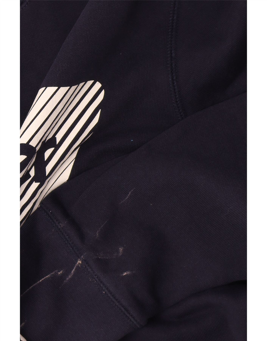 Męska bluza z grafiką Wrangler, średnia, granatowa, bawełniana