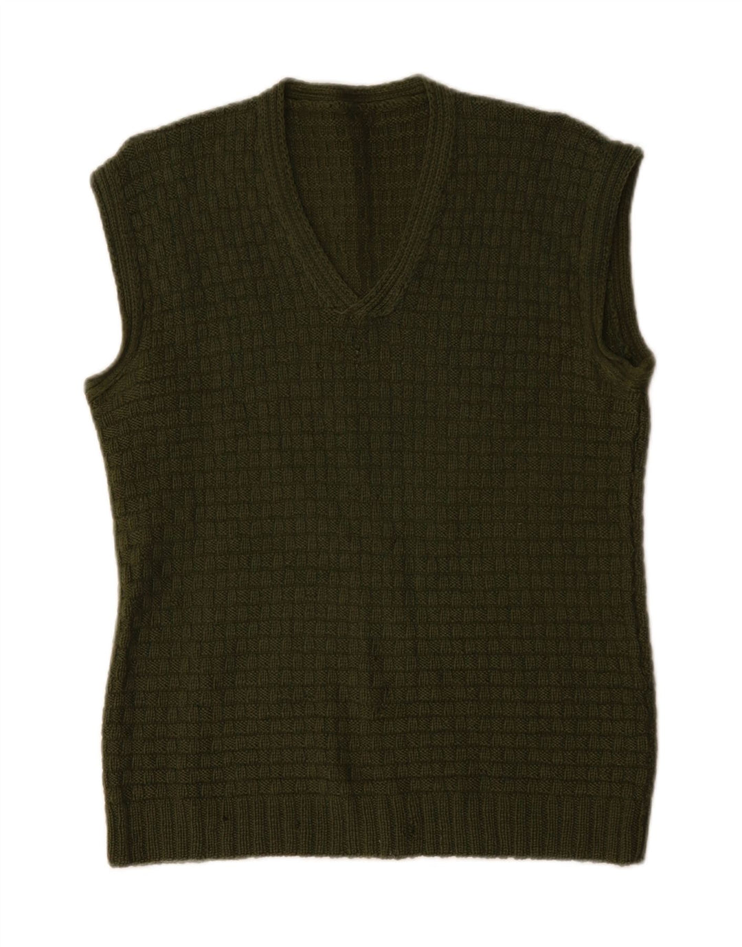 Damski podkoszulek VINTAGE z kamizelką UK 14, średni zielony