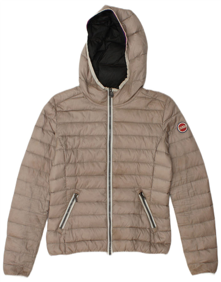 Damska ocieplana kurtka z kapturem Colmar IT 40 Small Beige