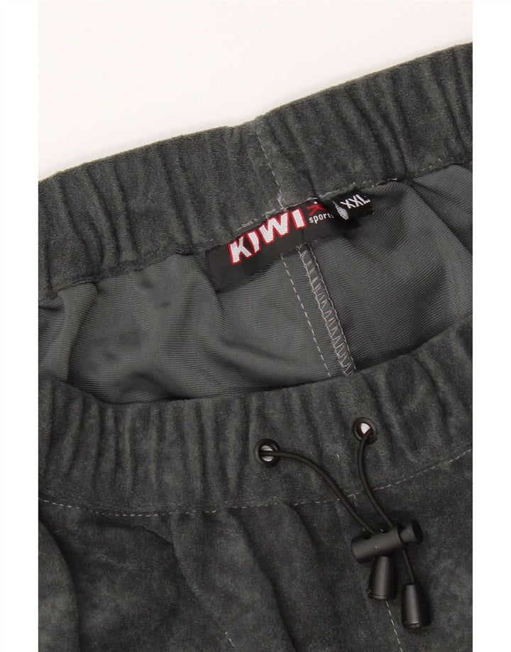 VINTAGE Mens Full Tracksuit 2XL  Grey Colourblock Polyester Vintage Vintage and Second-Hand Vintage from Messina Hembry 