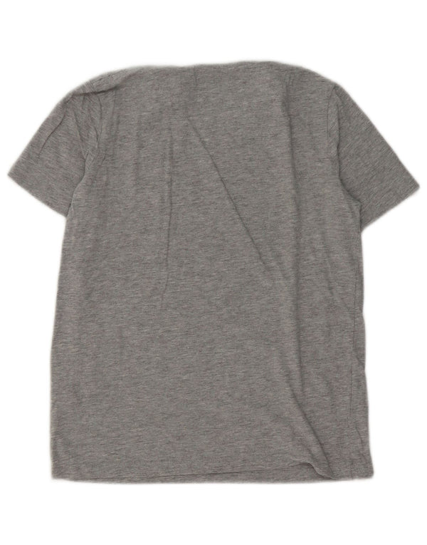 T-shirt chłopięcy Lyle & Scott na 10-11 lat, szara bawełna w plamki