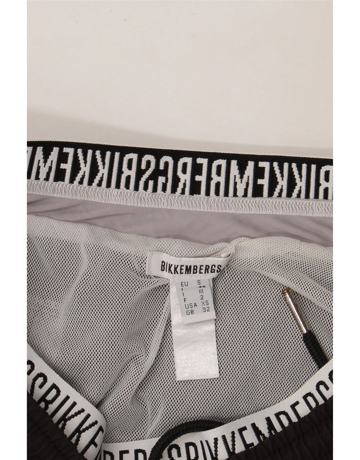 Męskie spodenki kąpielowe BIKKEMBERGS, średni czarny poliamid