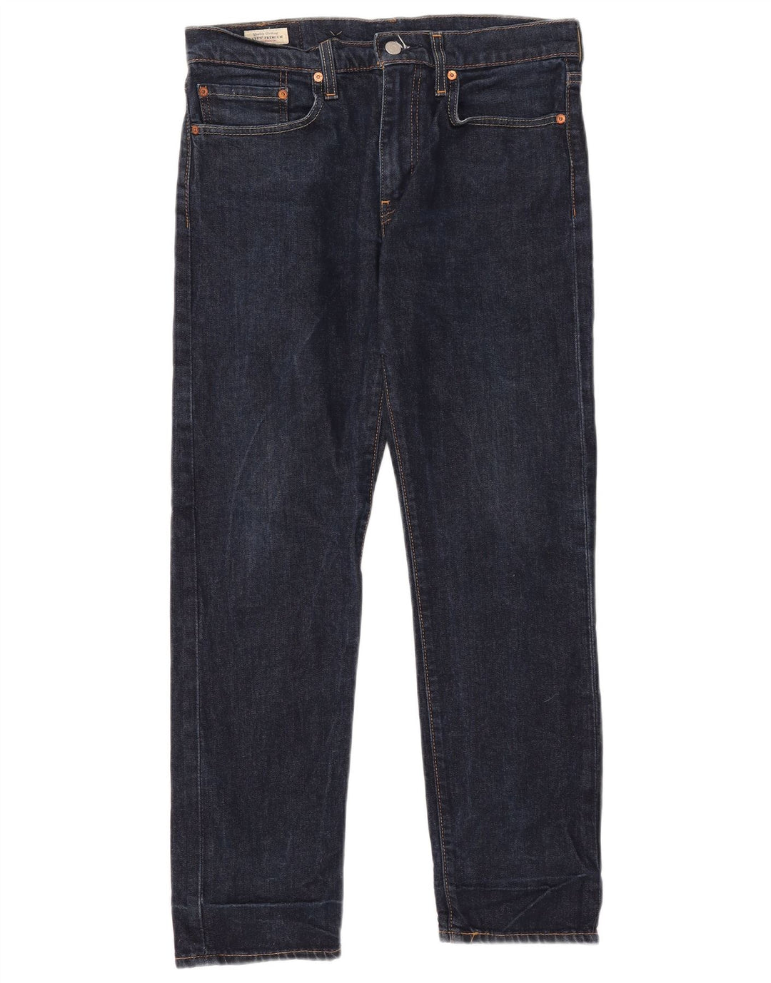 Damskie jeansy LEVI'S 502 Straight W32 L30 Niebieskie bawełniane