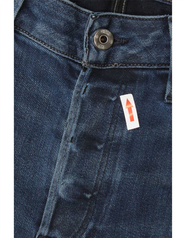 G-Star Raw Męskie dżinsy 3301 Slim W32 L34 Niebieska bawełna