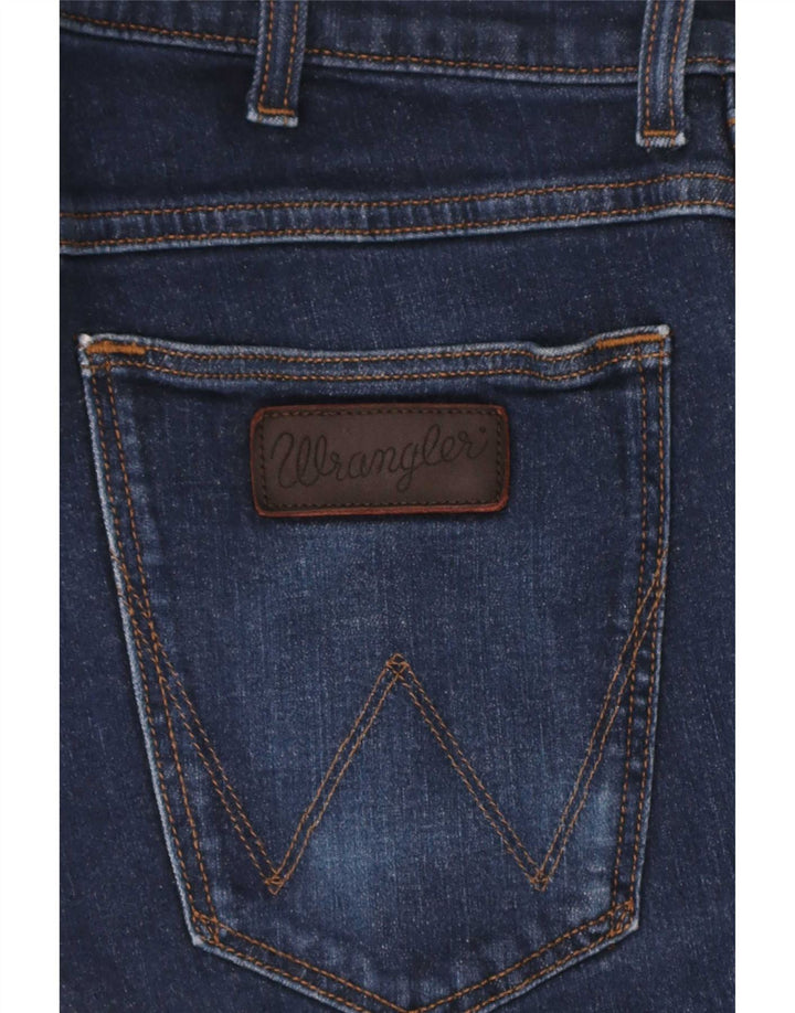 Męskie jeansy Wrangler W31 L32 Granatowe, bawełniane