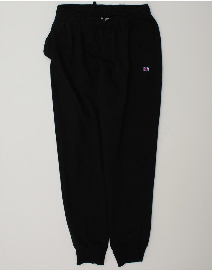 CHAMPION Mens Tracksuit Trousers Joggers Large  Black Cotton Vintage Champion and Second-Hand Champion from Messina Hembry 