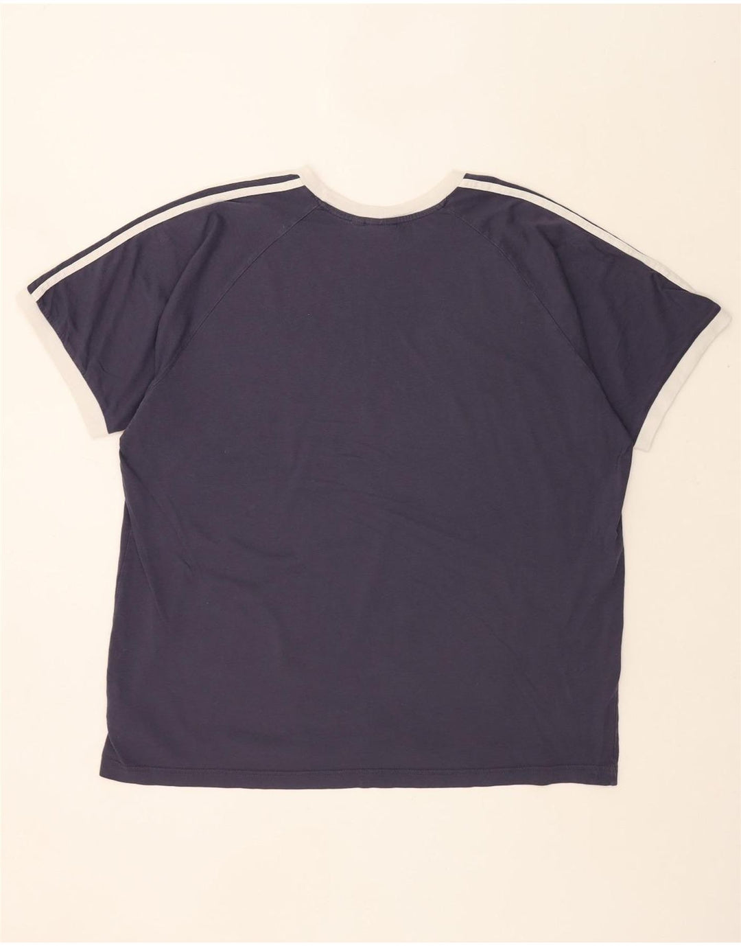 T-shirt męski ADIDAS Top 2XL, granatowy, bawełniany