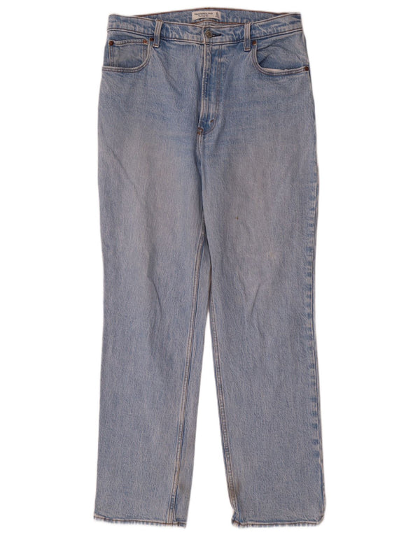 Dżinsy Damskie Abercrombie & Fitch US 12 Large W31 L31 Niebieskie Lata 90.