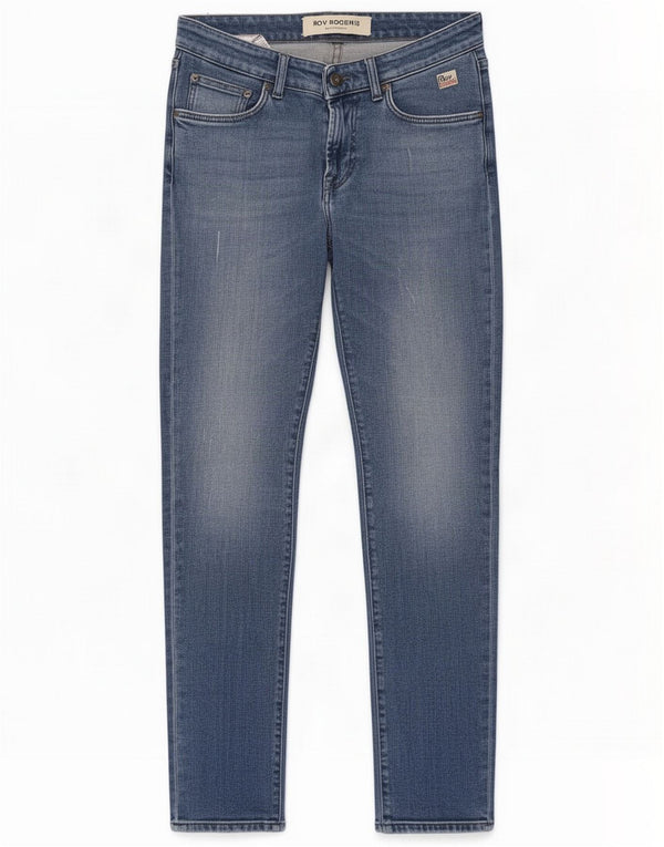 Roy Rogers Męskie jeansy slim W30 L30 Niebieskie bawełniane