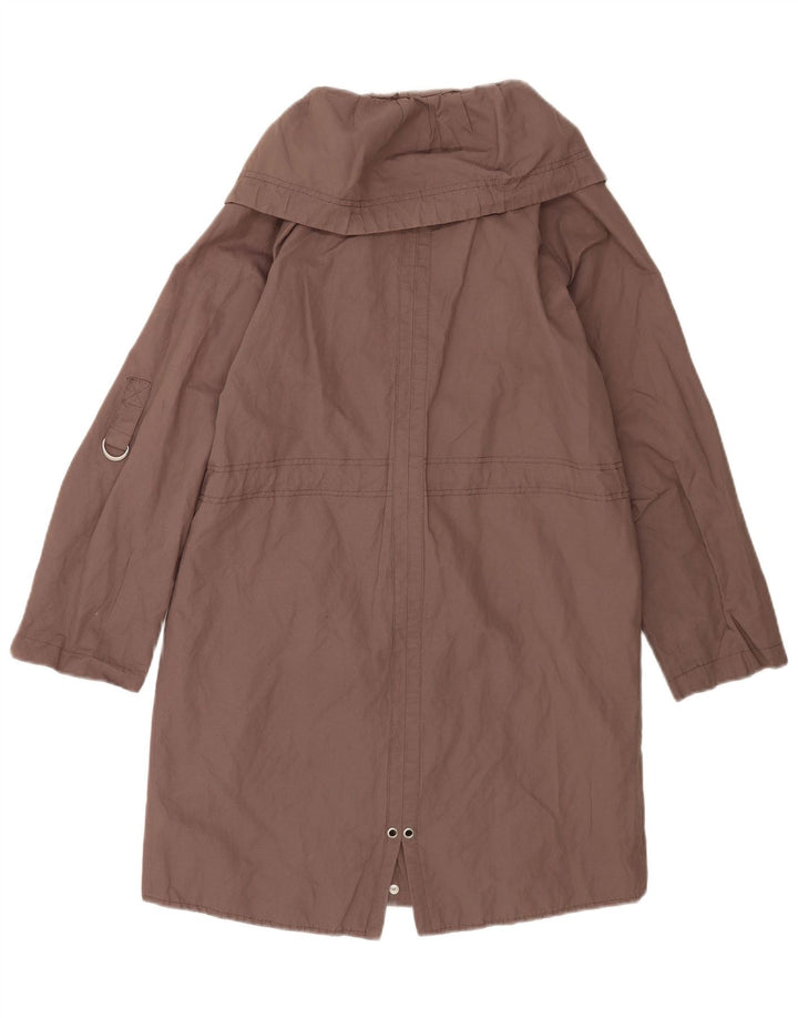 Damska kurtka parka oversize MINT VELVET UK 10, mała, brązowa, bawełniana