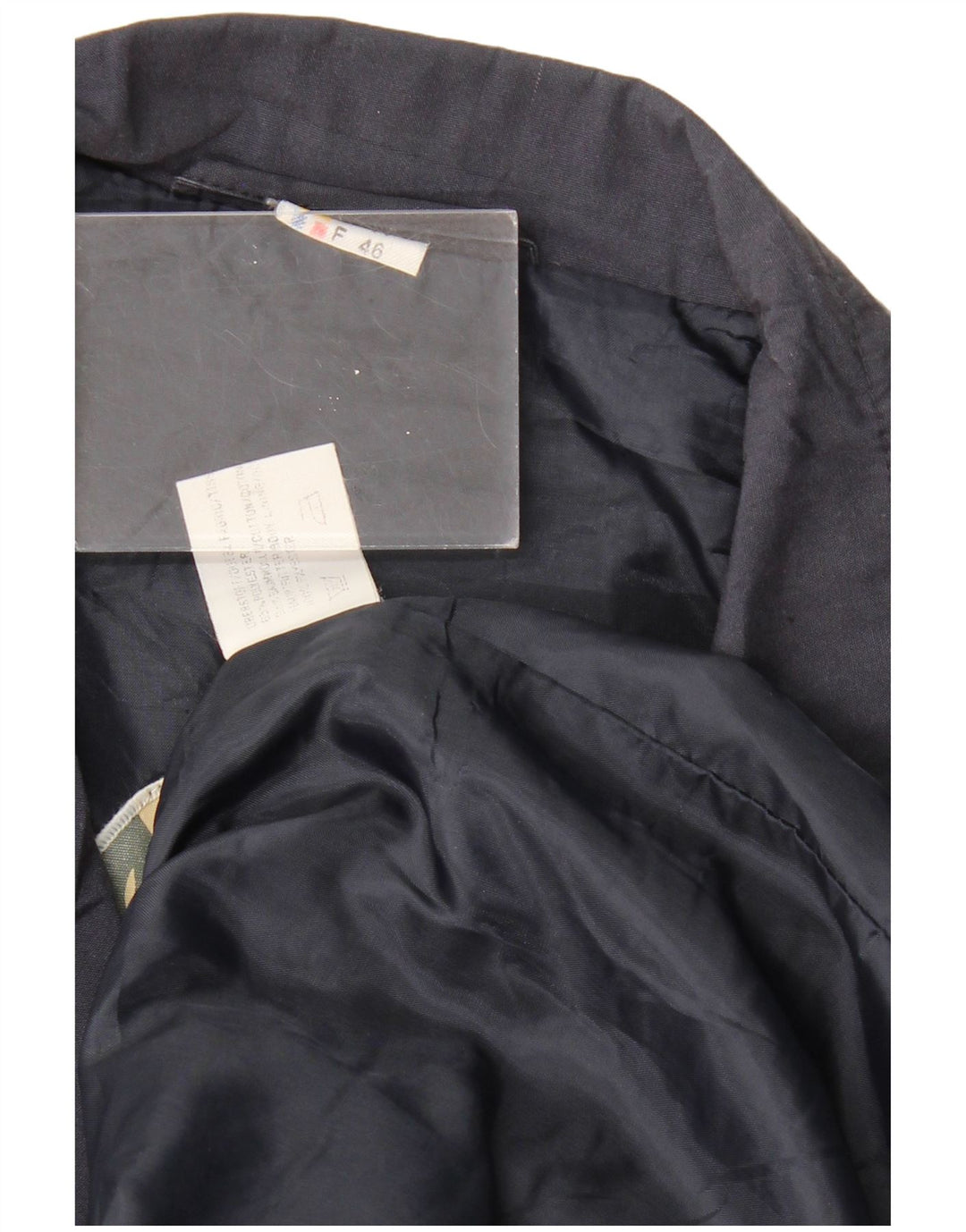 Damska kurtka użytkowa VINTAGE EU 46 XL, granatowa, poliester