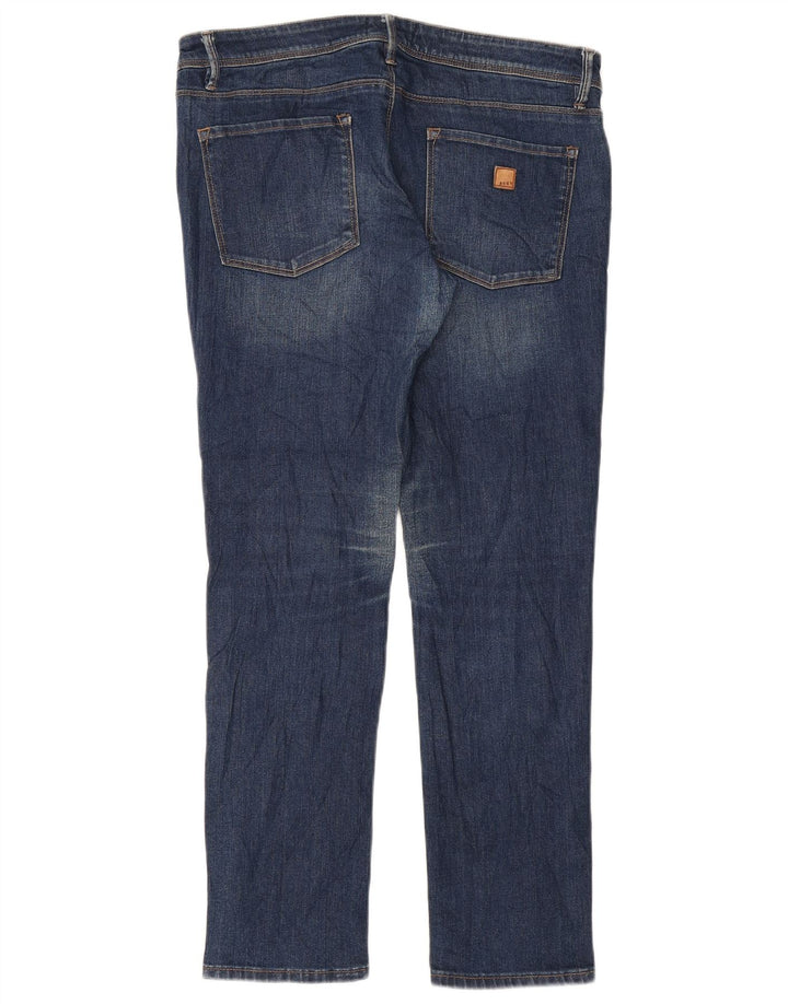 Damskie jeansy Roxy Slim W31 L28 Granatowa bawełna