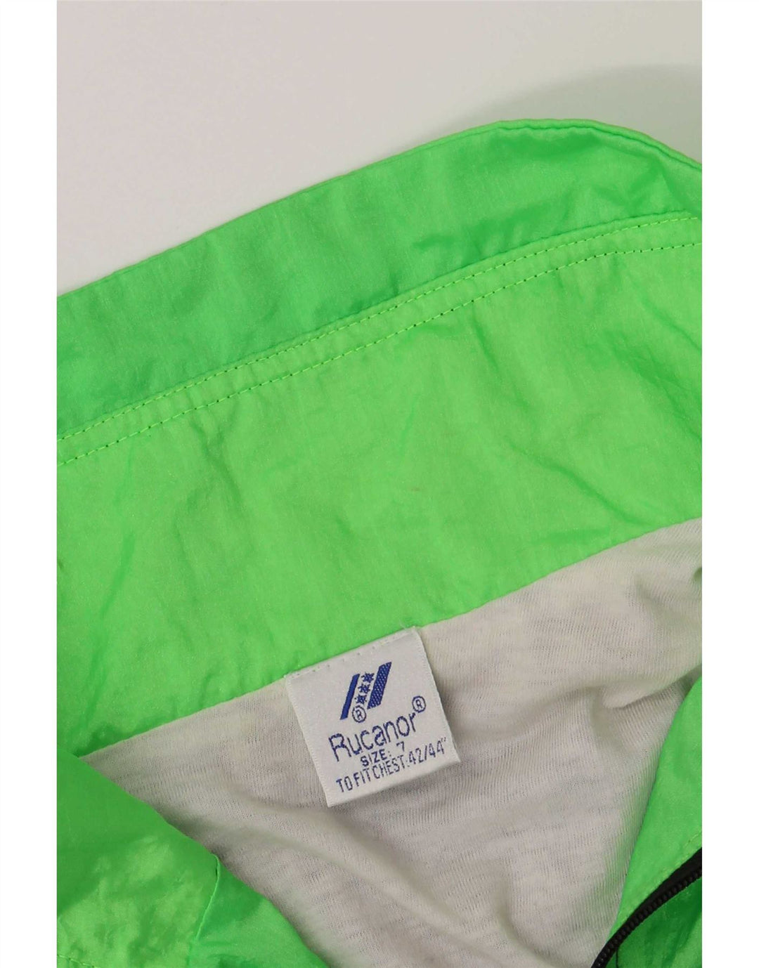 Męska kurtka dresowa Rucanor 3XL, wielokolorowy nylon z blokami kolorów