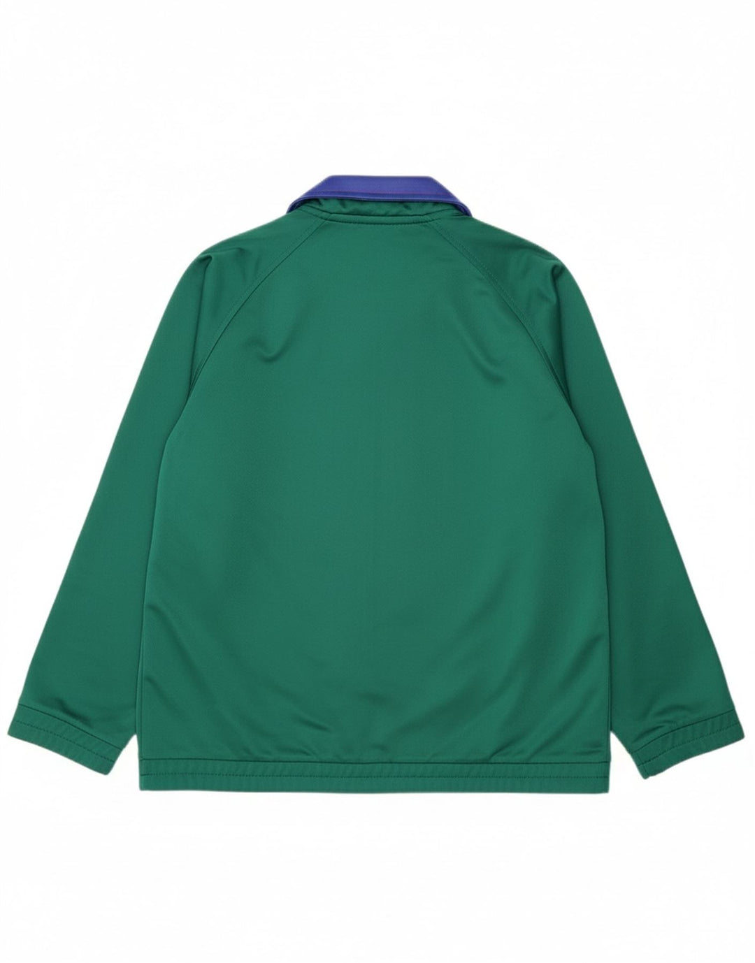 FILA Boys Graphic Tracksuit Top Jacket 13-14 Years Green Colourblock