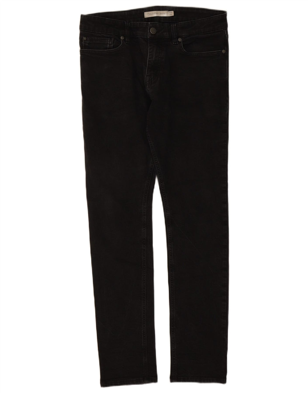 Męskie jeansy Calvin Klein W32 L32 Czarne bawełniane