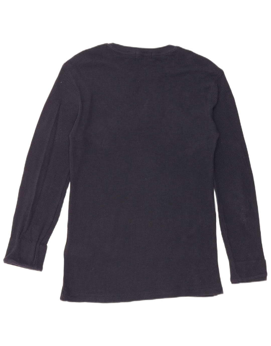 Koszulka POLO RALPH LAUREN Męska koszulka z długim rękawem, średnia, granatowa, bawełniana