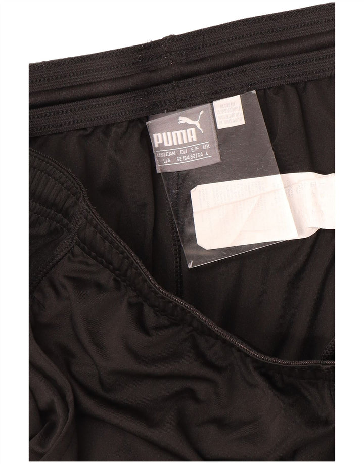 Męskie spodenki sportowe PUMA, duże, czarne, z poliestru