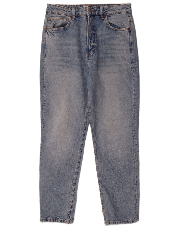 Damskie jeansy zwężane Zara EU 40 Medium W30 L28 Niebieskie bawełniane
