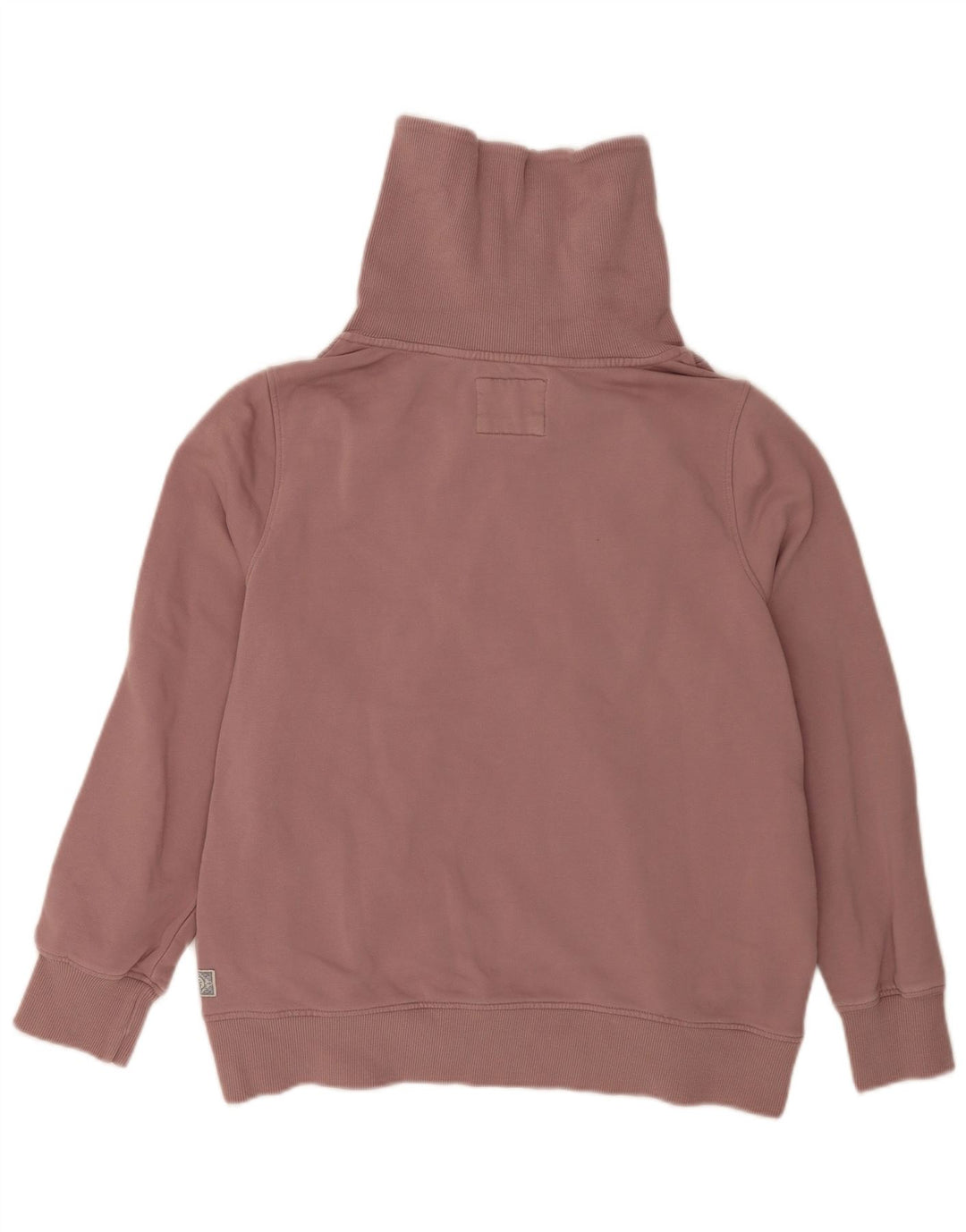 Damski sweter oversize Fat Face z zamkiem błyskawicznym, UK 16, duży, różowy