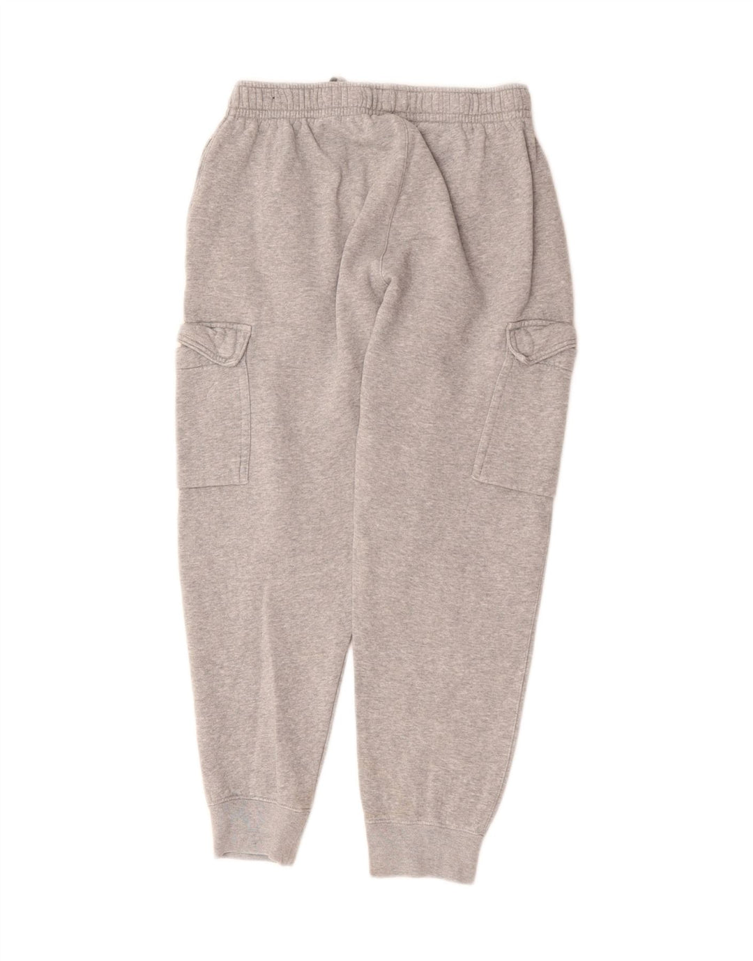 Męskie spodnie dresowe Nike Cargo, małe, szare, bawełniane