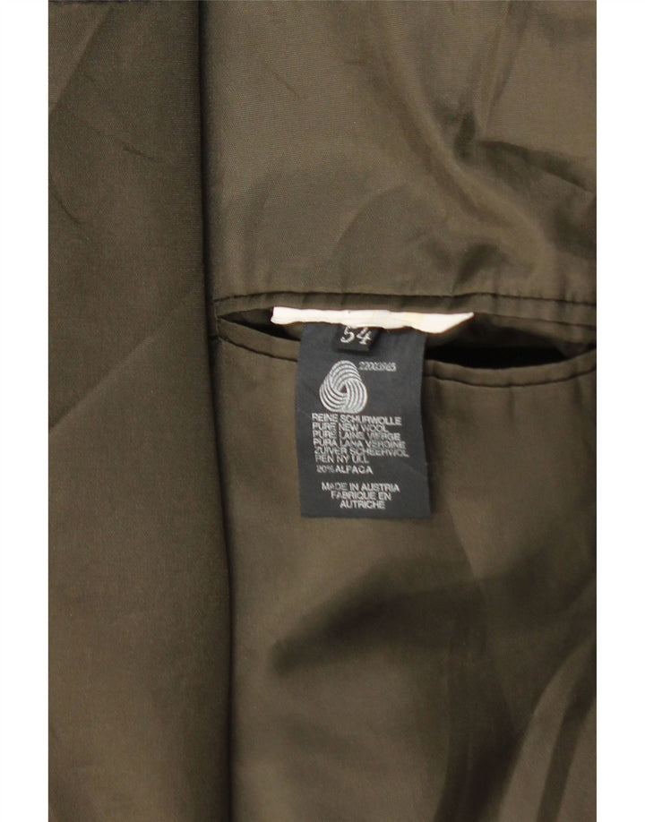 Męska marynarka Steinbock zapinana na 2 guziki EU 54 2XL Khaki, nowa wełna
