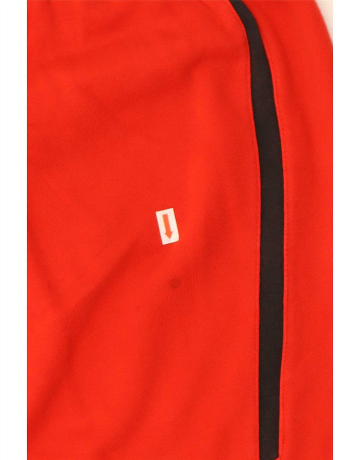 Męskie spodnie dresowe Puma Joggers, duże, czerwone, bawełniane