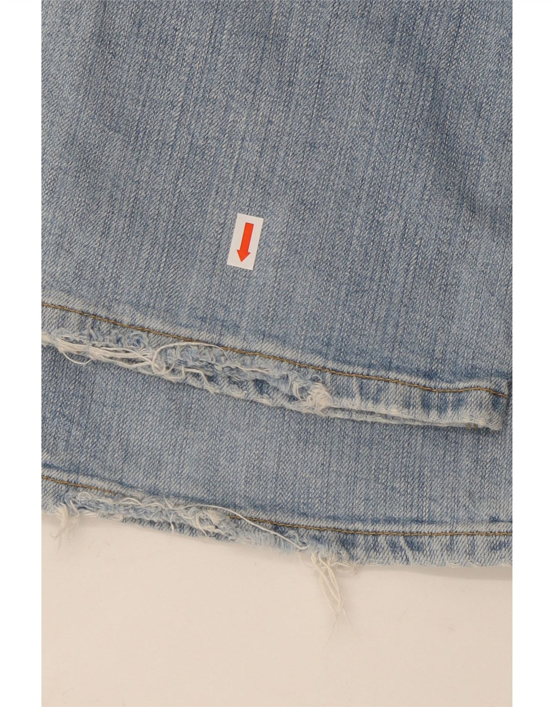 LEE Damskie jeansy Jinx Distressed Bootcut W31 L35 Niebieskie bawełniane