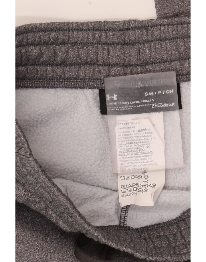 Damskie spodnie dresowe Under Armour o luźnym kroju UK 10, małe, szare nakrapiane
