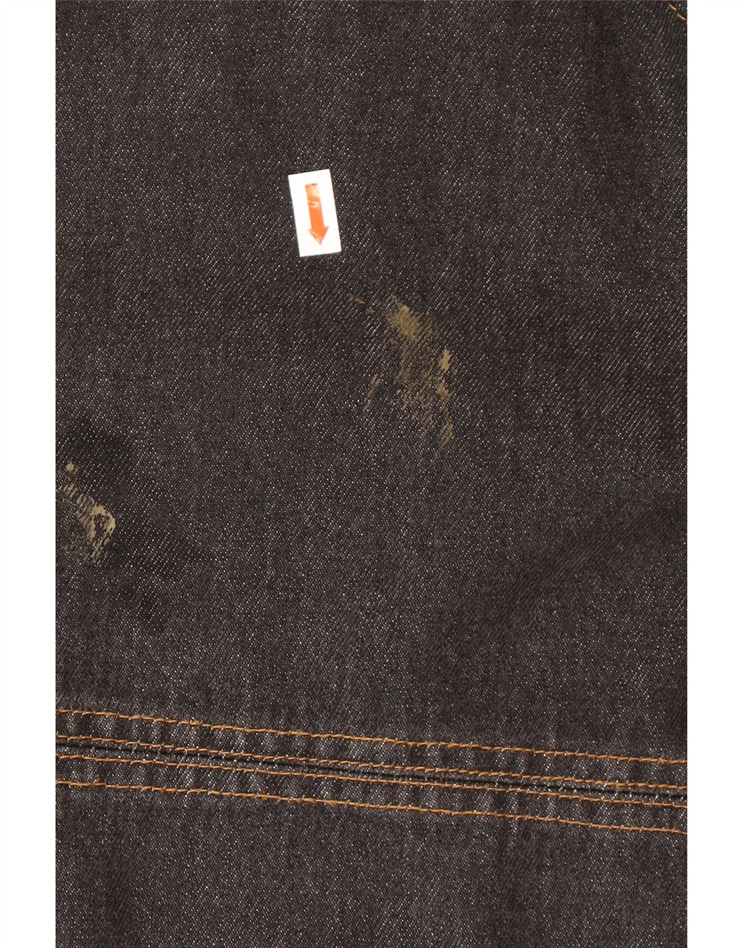 Męska kamizelka dżinsowa VINTAGE IT 52 XL, szara bawełna