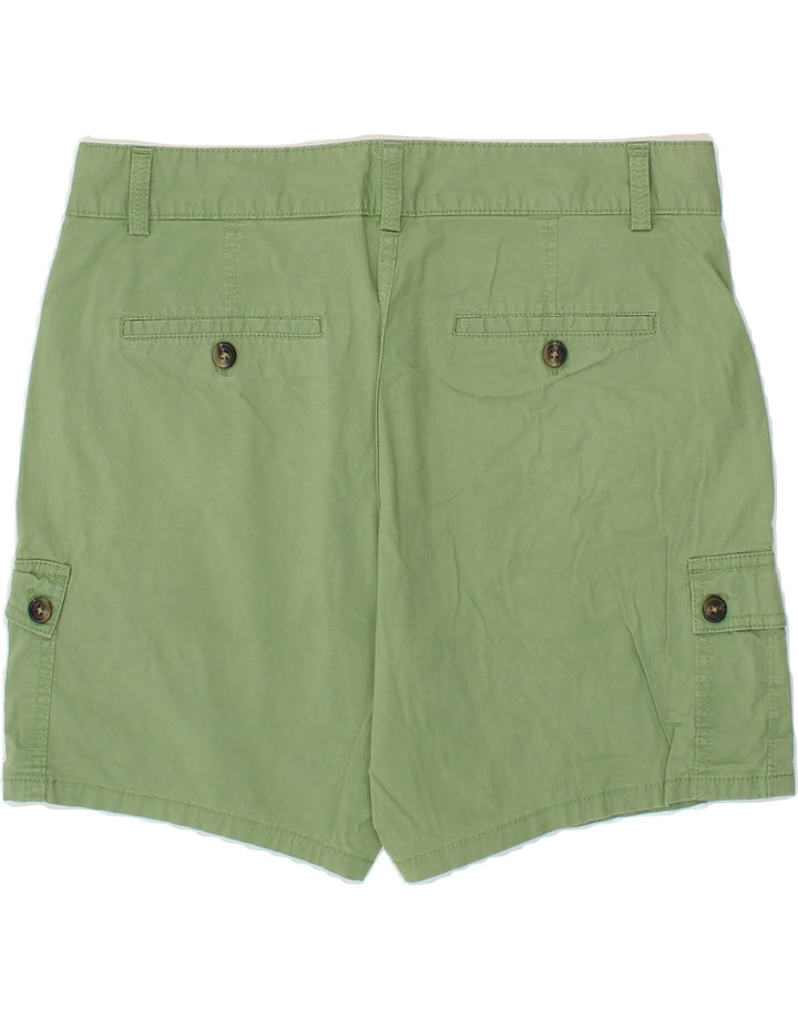 DOCKERS Womens Cargo Shorts US 8 Medium W32 Green Cotton Vintage Dockers and Second-Hand Dockers from Messina Hembry 