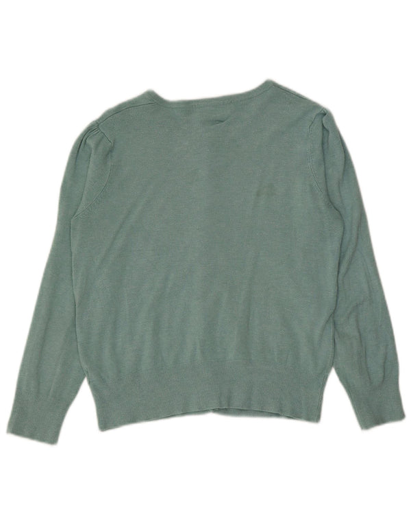 Sweter damski Marks & Spencer UK 12, średnio zielona wiskoza